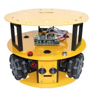 Robot Móvil Compacto Omni-Direccional 3WD Compatible con Arduino - 10013