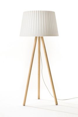 Agata Wood lampara RGB de pié 610AGAT-Lilac